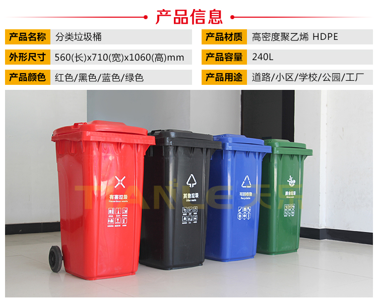 垃圾分類垃圾桶